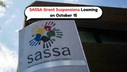 Grant Suspensions Begin October 15 for Incomplete SASSA Reassessments – Verify Your Info Now