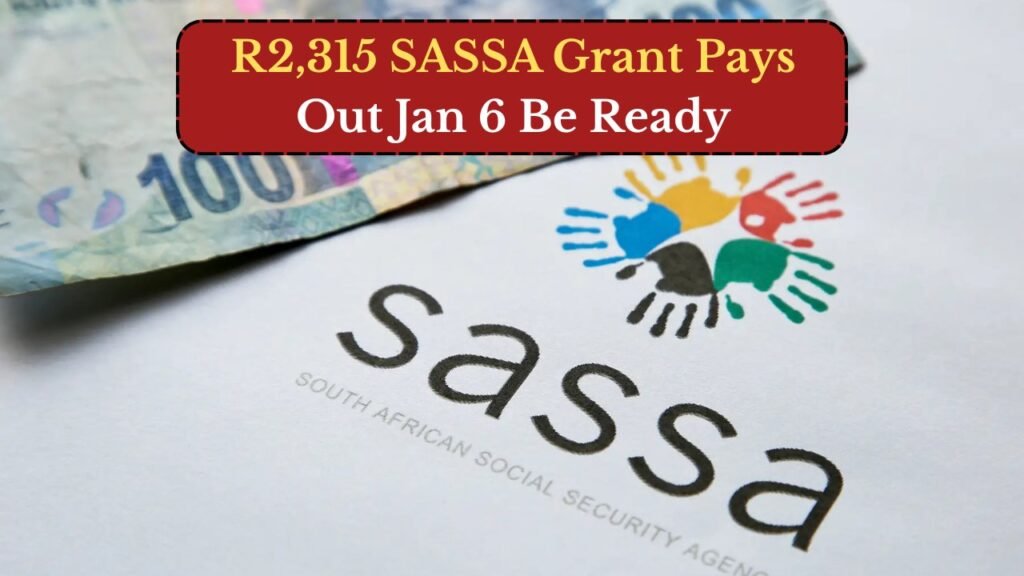 SASSA January 2026 Payment