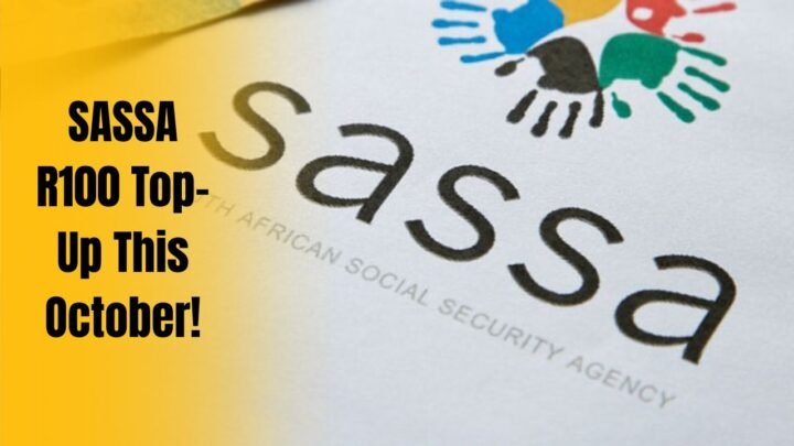 SASSA R100 Top-Up This October!