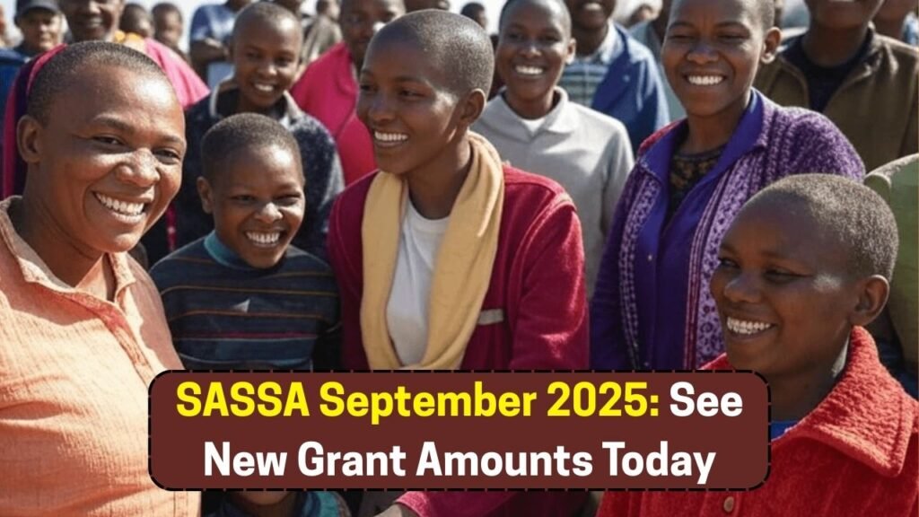 SASSA Grant Increase September 2025