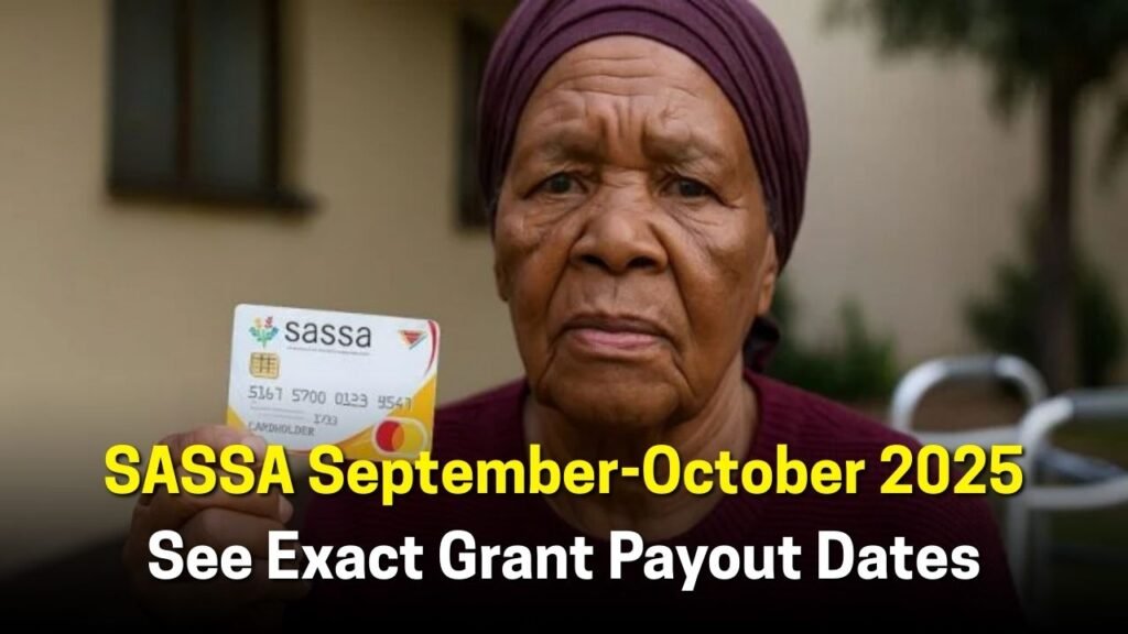 SASSA Payout Dates