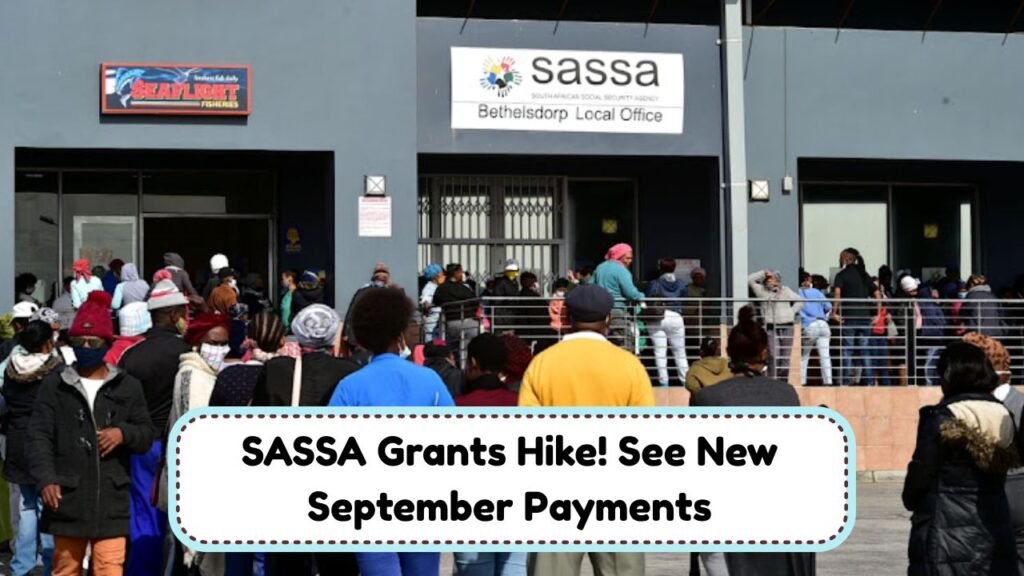 SASSA September 2025 Grant Increase